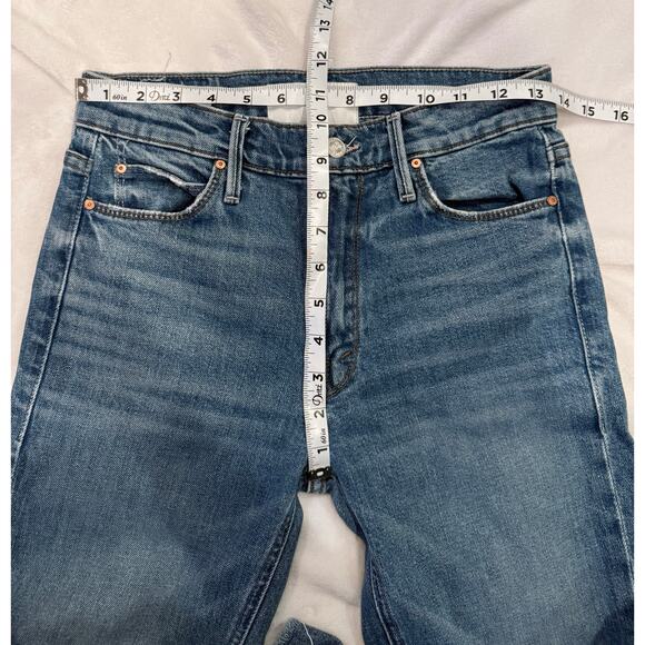 Mother SUPERIOR The Mid Rise Dazzler Ankle Step Fray Something To Remember 26 - Picture 12 of 14